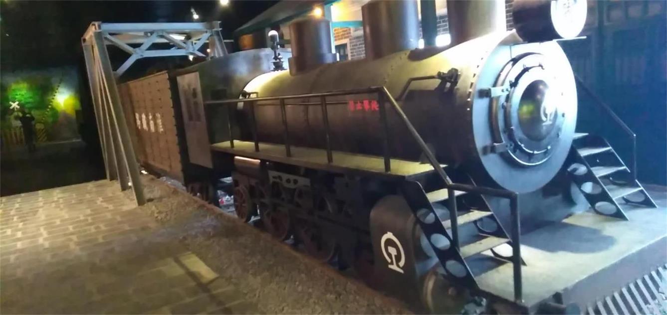 石家庄蒸汽火车模型